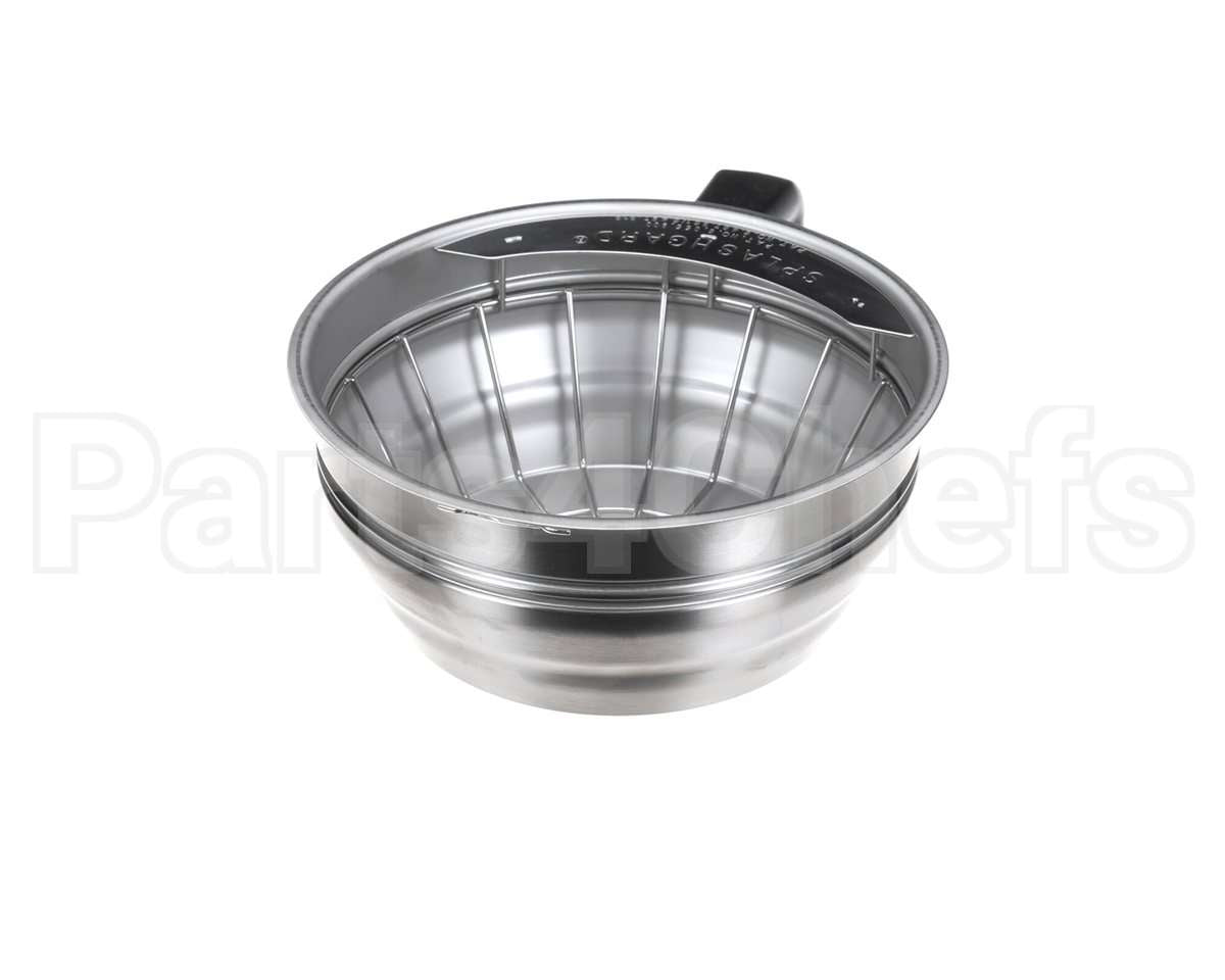 20216.7002 Bunn Funnel Assy,Sst Blk Handle Sm(Tdl-Can)