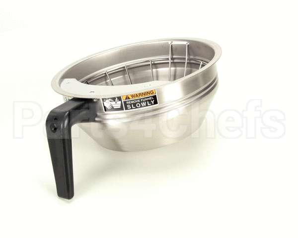 20217.0000 Bunn Funnel Assembly,Sst-Blk Hdl(7.62