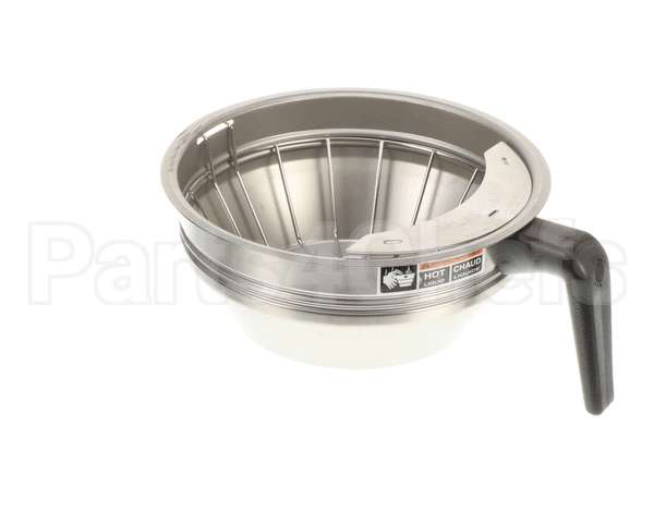 20217.7000 Bunn Funnel-Assy,Sst Black Handle(Large)