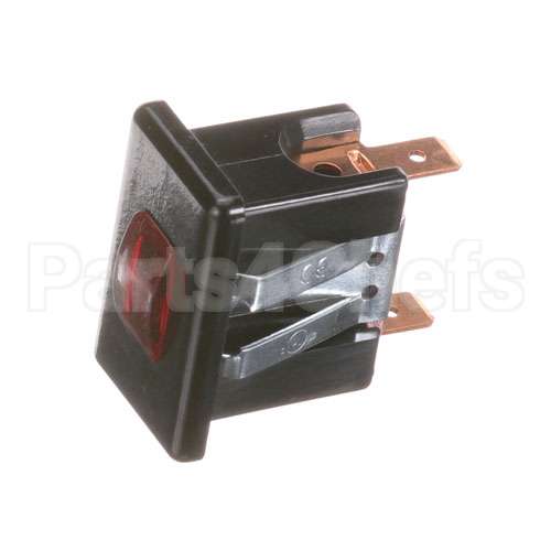 20411 Compatible Star Snap-In Signal Light 5/8" X 1-1/4" Red 250V
