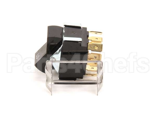 20530 Blodgett Switch, Rocker, 3Pdt, Black