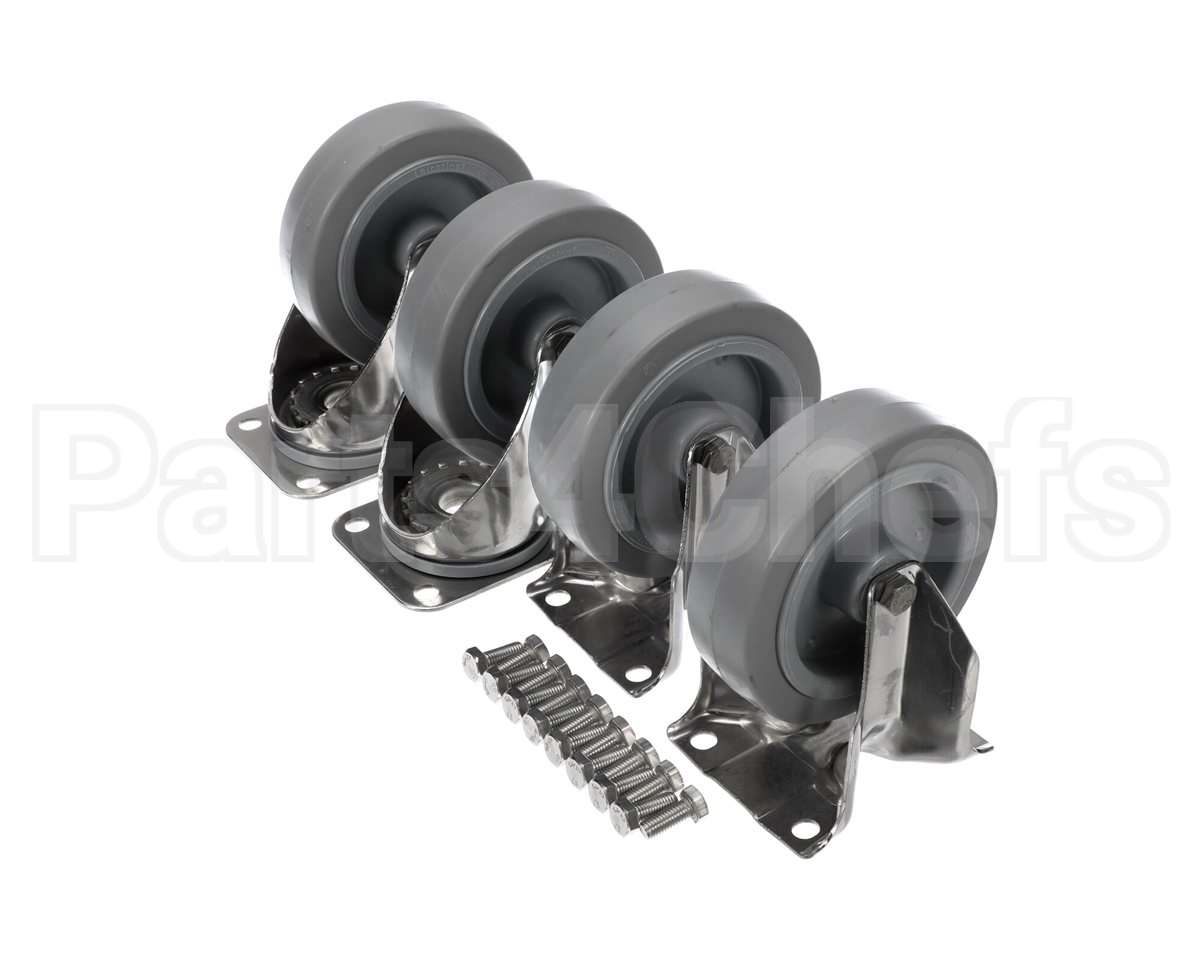 206135 Electrolux Professional Kit4Wheels-2Swivelling W/Brake