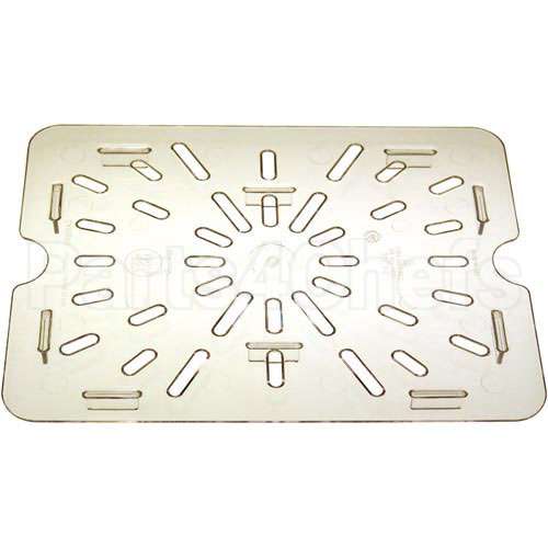 20CWD Compatible Cambro Drain Tray Half Size-135 Clear