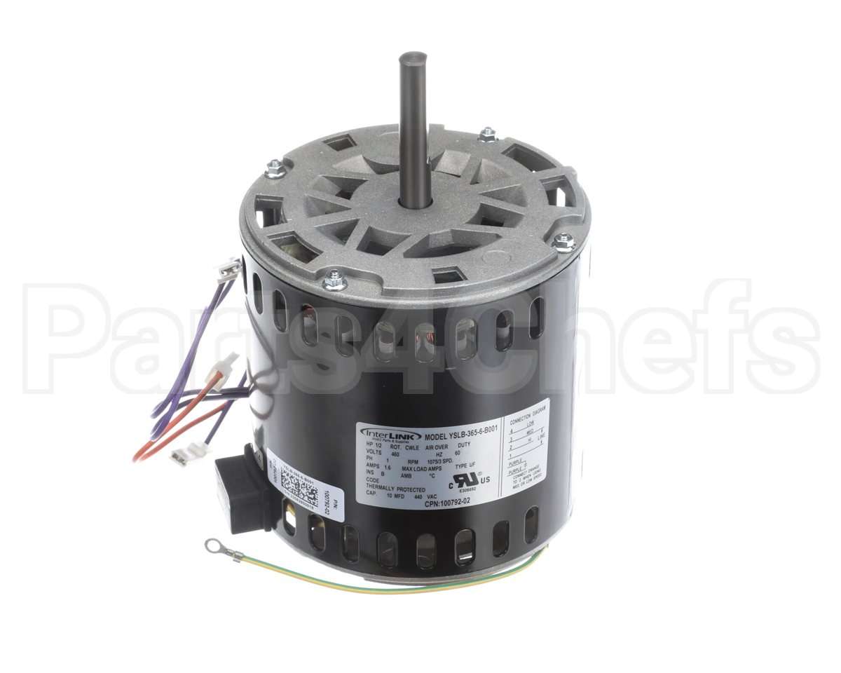 20W28 Lennox 460V1Ph 1/2Hp 1075Rpm 3Spd Mtr