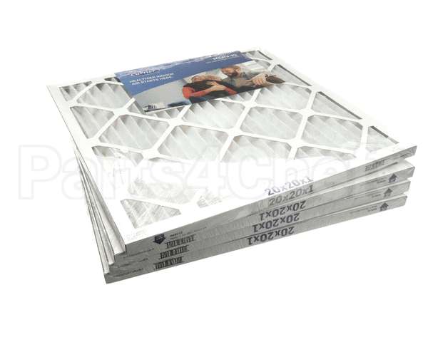 20X20X1-M13-C-P4 Carrier Merv 13 1" Air Filter, 20"X20"X1", 4 Pac
