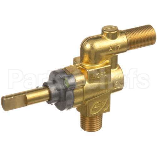 210121 Compatible Hobart Burner Valve 1/4 Mpt X 1/2-27