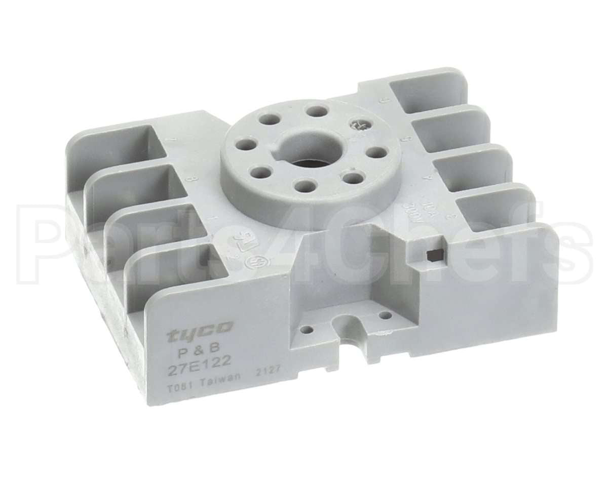 21101 Giles Socket, Relay, 8 Pin, 300V, 10