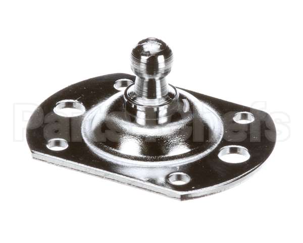 214309 Duke Bracket, Raised W/.39 Dia Ball, Chrome P