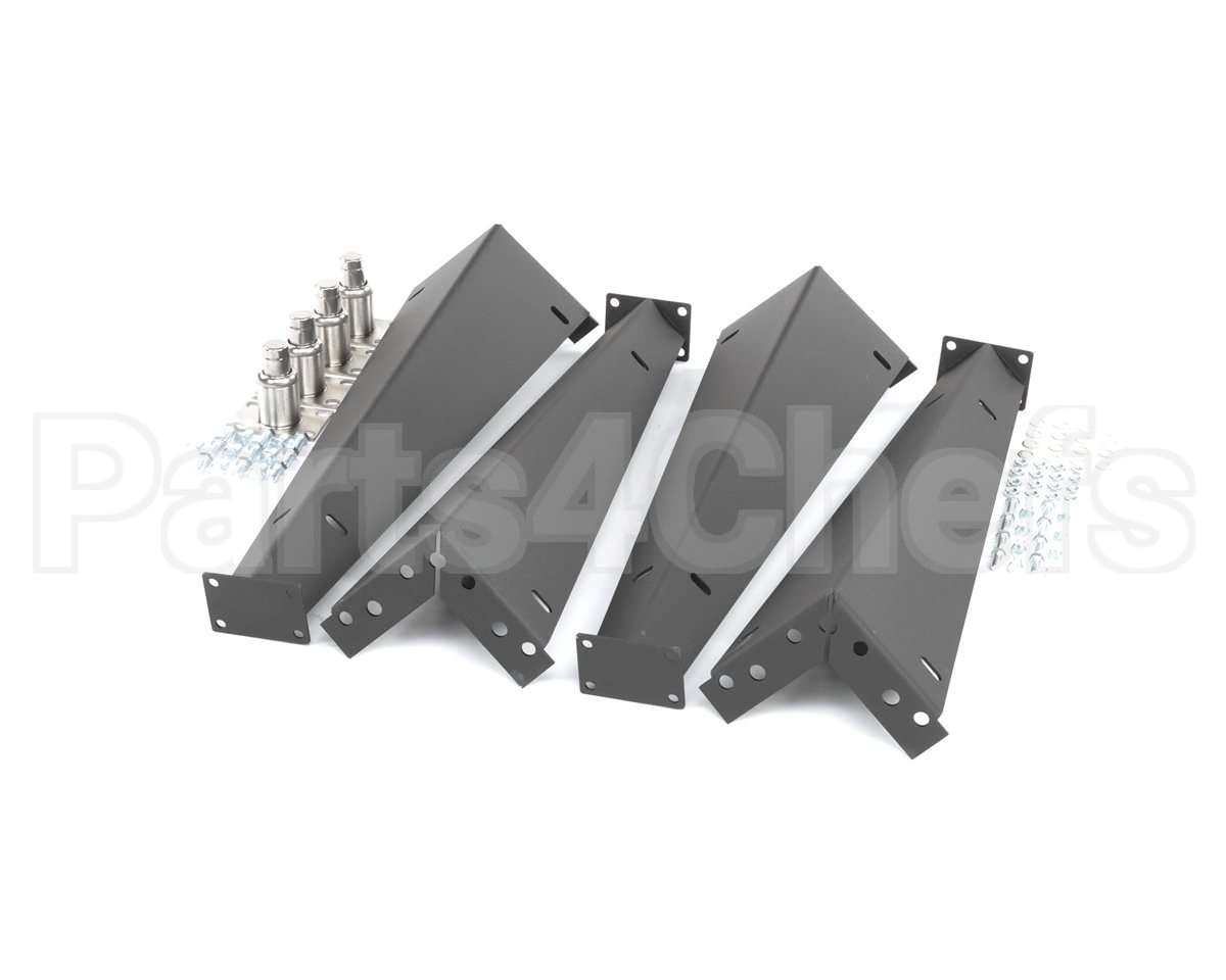 21818752 Bakers Pride Kit, 25 Painted Leg Assembly W/ 3