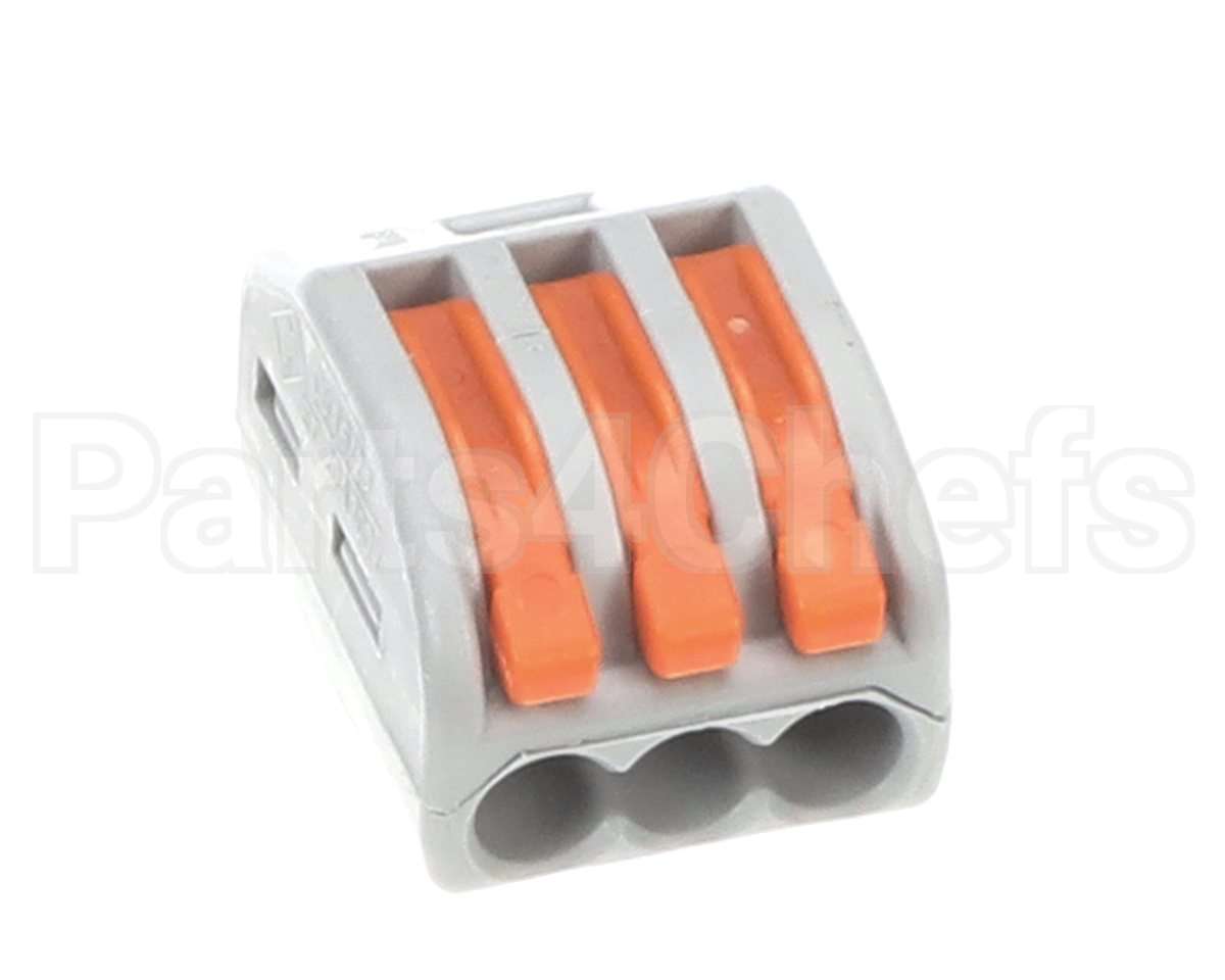 2195082 Delfield Connector,3Wire, Wago#222-413