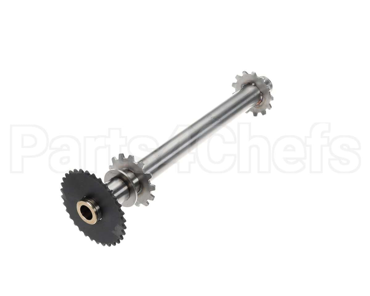 21990 Nieco Drive Shaft, 15.06" Outer,12" Belt-Wldmt