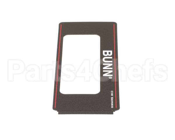22289.0000 Bunn Decal, Control Panel-Cw