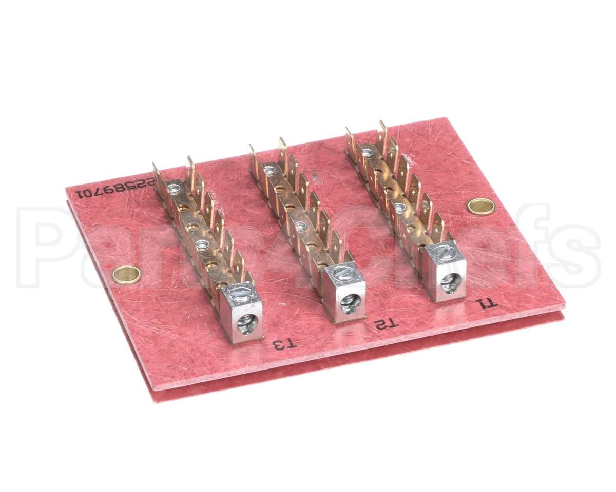 22589701 Heatcraft 3 Pole Terminal Block