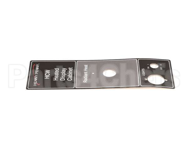 22612 Henny Penny Decal - Top Control Panel