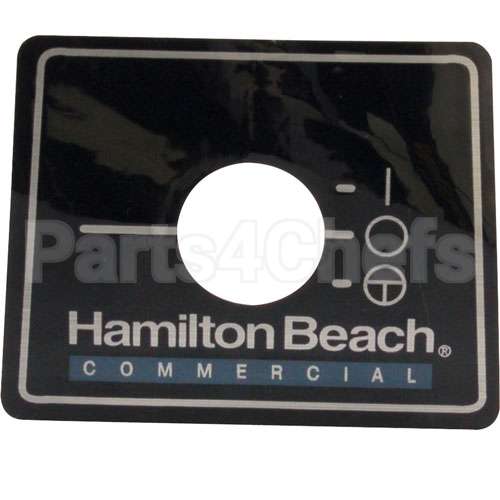 230047900 Compatible Hamilton Beach Nameplate (Blender)