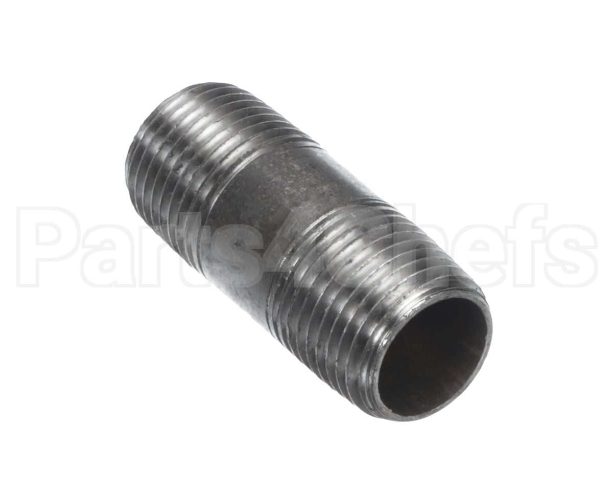 23151-0030 Middleby Nipple,Blk 1/2 X 2
