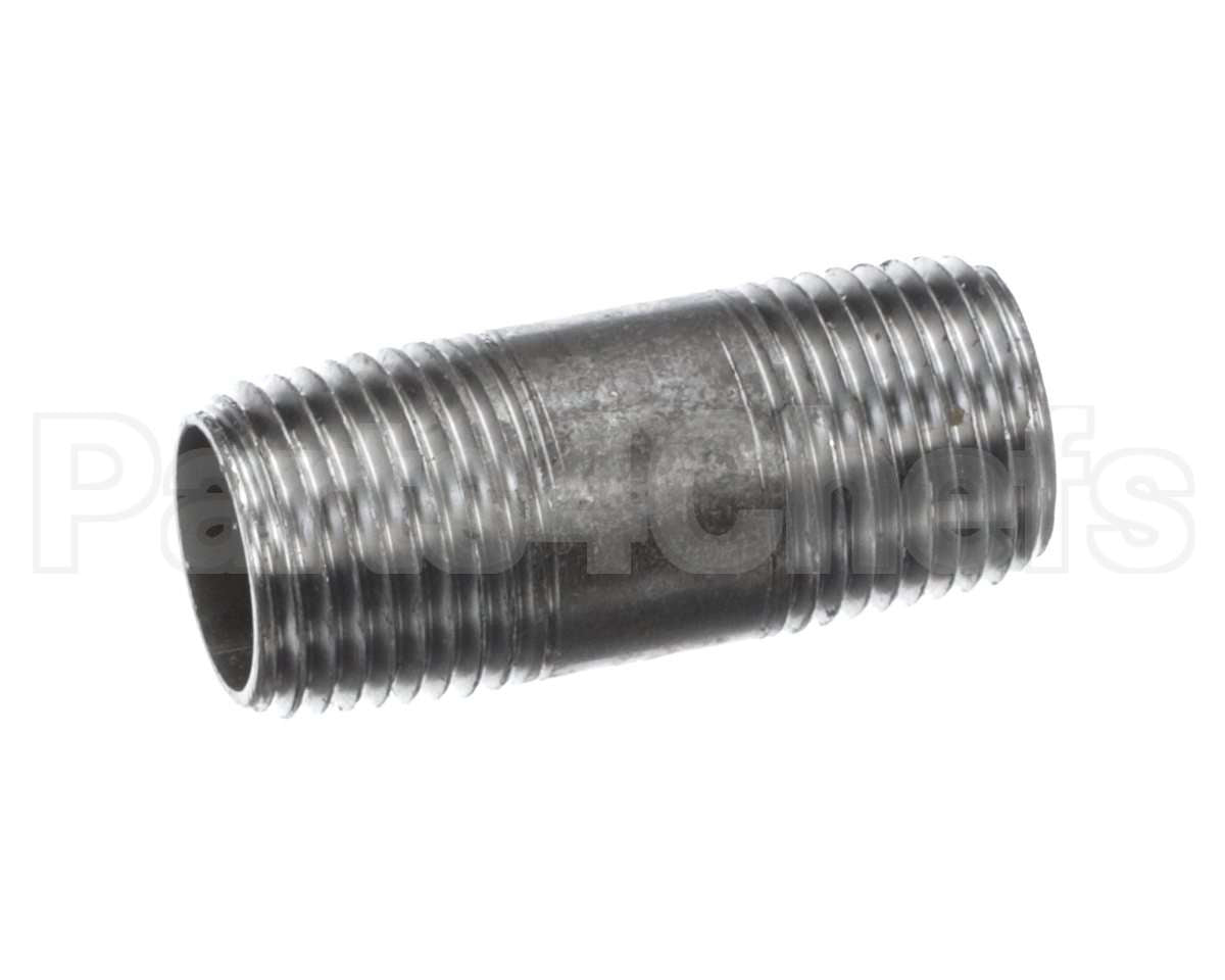 23151-0030 Middleby Nipple,Blk 1/2 X 2