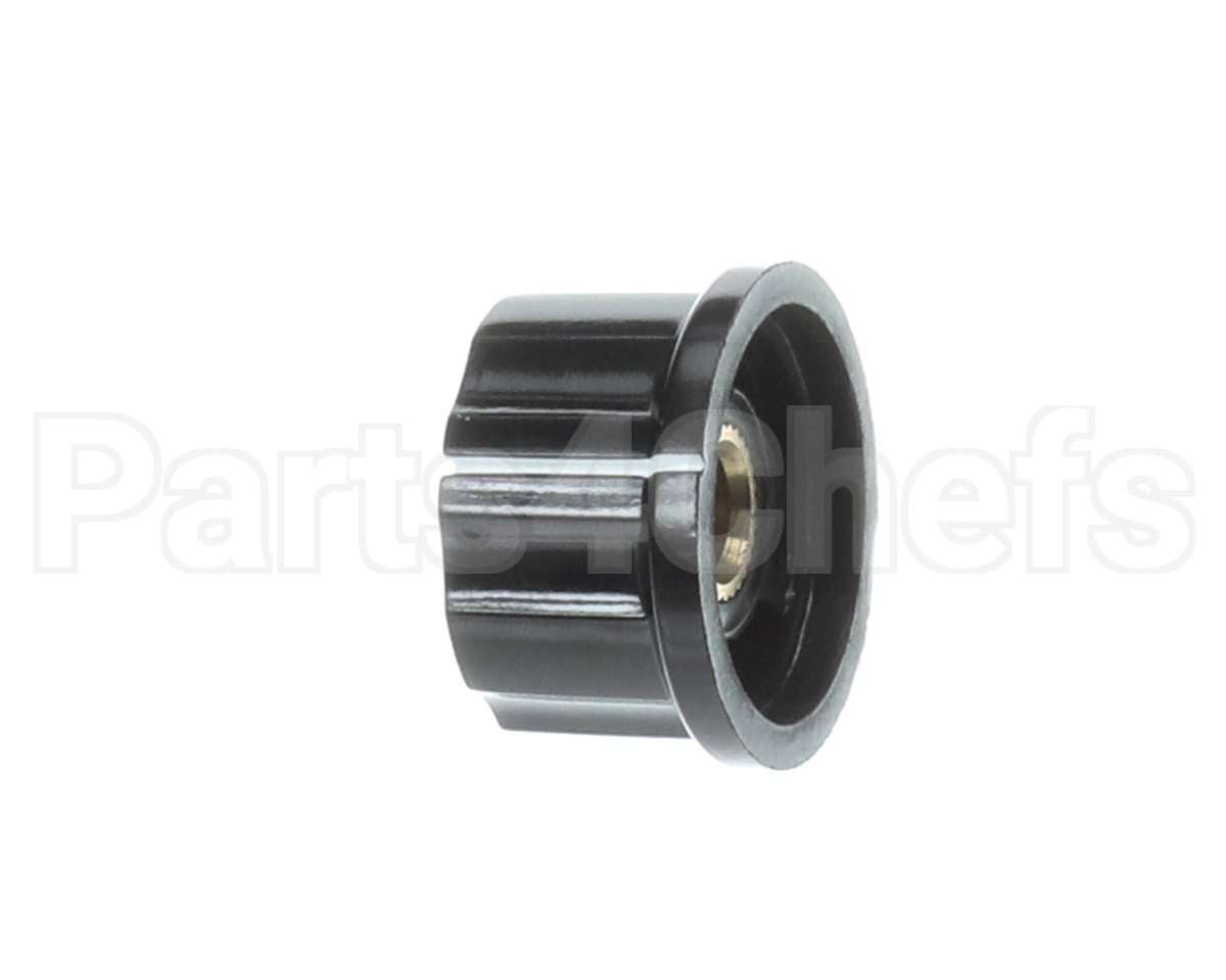 23517-1 Vollrath Knob Fluted W/ Skirt, 0.250