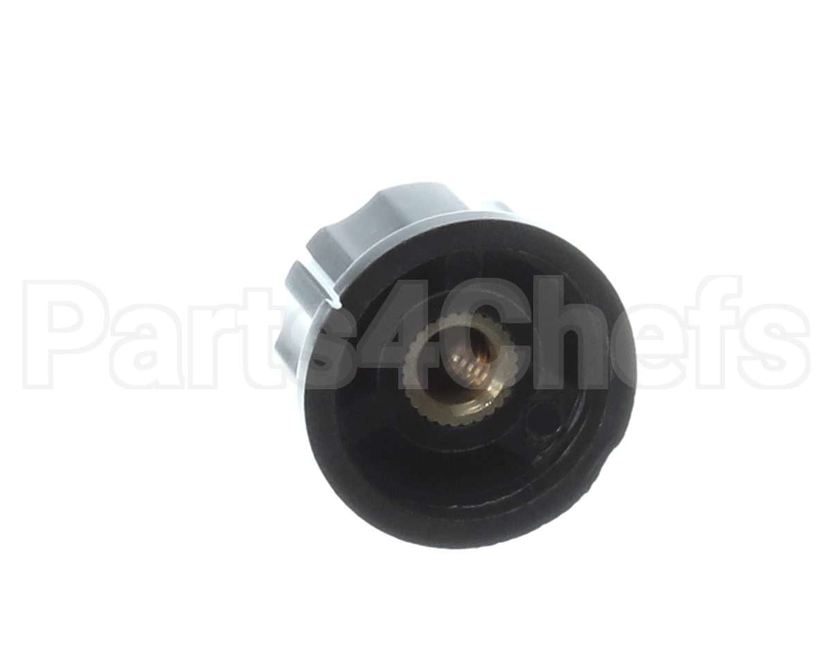 23517-1 Vollrath Knob Fluted W/ Skirt, 0.250