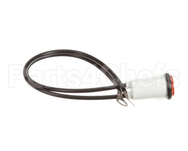 236-00001 Grindmaster Cecilware Pilot Light Amber Terminated-E