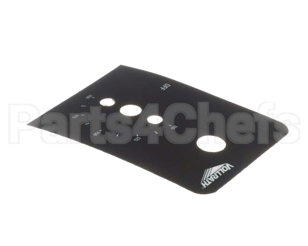 23877-1 Vollrath Control Label- Retro Warmer
