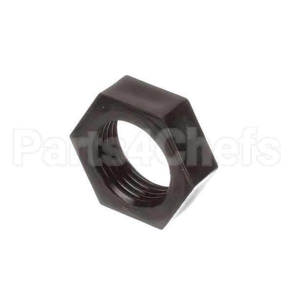24566.0000 Compatible Bunn Nut, Shank-Blk Plastic .375Nps