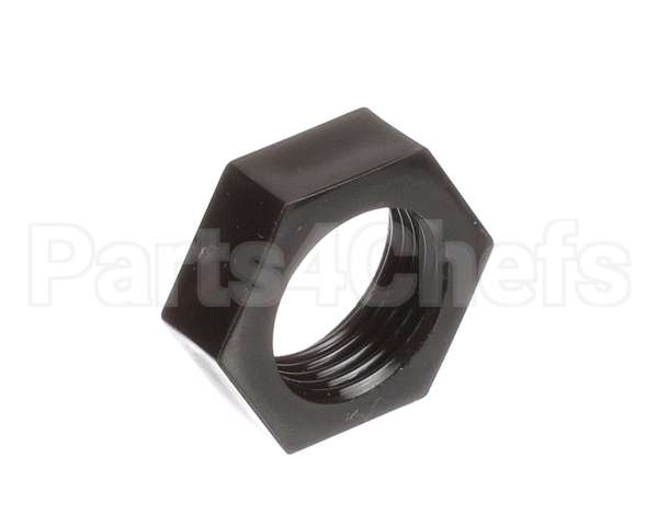 24566.0000 Bunn Nut,Shank-Blk Plastic .375Nps