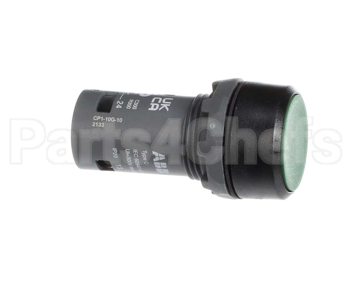 24922 Omcan Button, Green W/O Timer