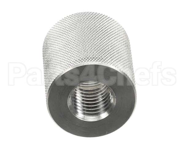 24A210 Ultrafryer Cap, Top Knurl Knob 3/8 Npt X 1 1/4 Acme