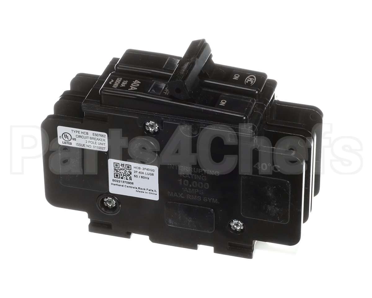2589 Royal Range Circuit Breaker, 2 Pole, 40 Am