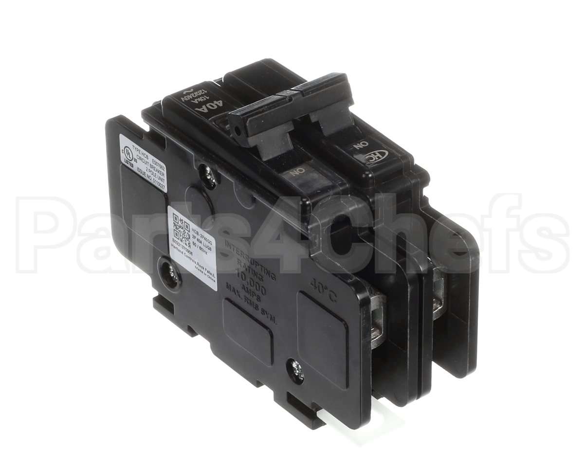 2589 Royal Range Circuit Breaker, 2 Pole, 40 Am