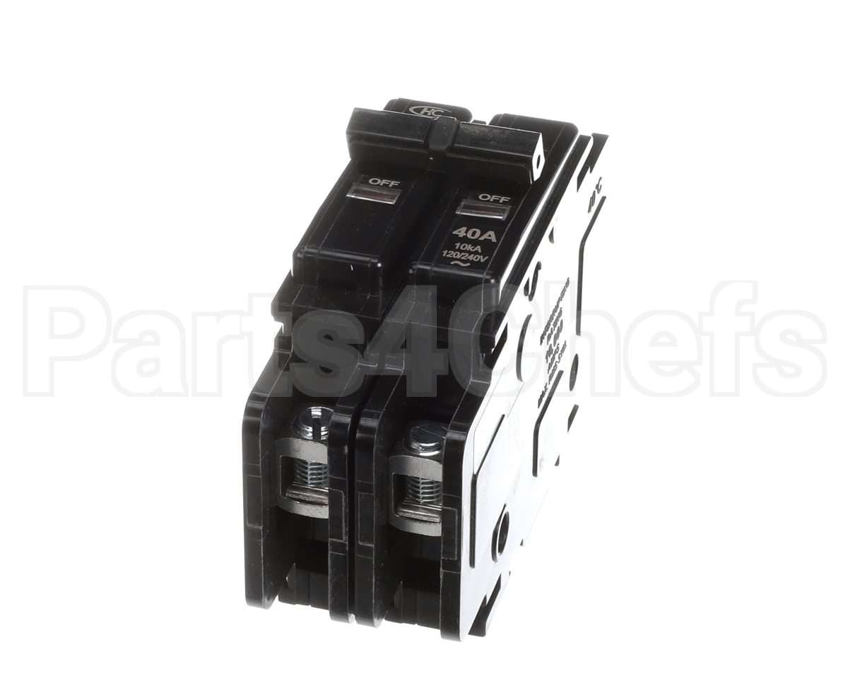 2589 Royal Range Circuit Breaker, 2 Pole, 40 Am