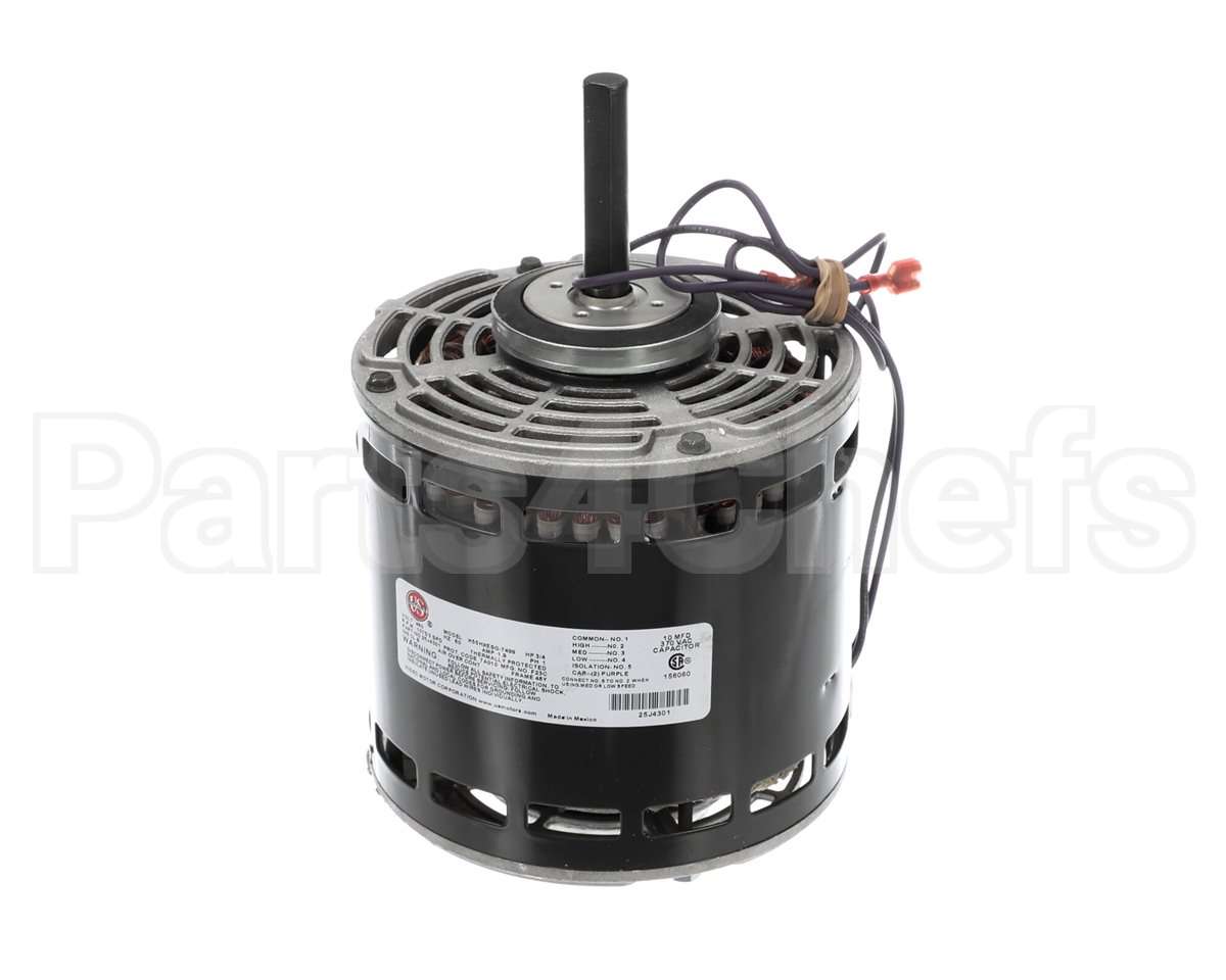 25J43 Lennox 3/4Hp 1075Rpm 460V 1Ph Blwrmtr