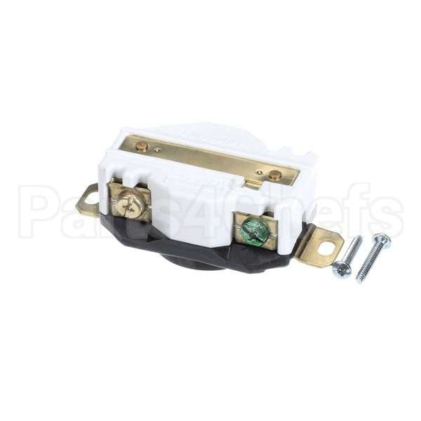 2620 Compatible Hubbell Recep, Lck, Twst, 30A, 250V, Single