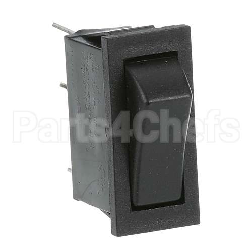2630200 Compatible Garland Switch, On/Off/On Black Rocker