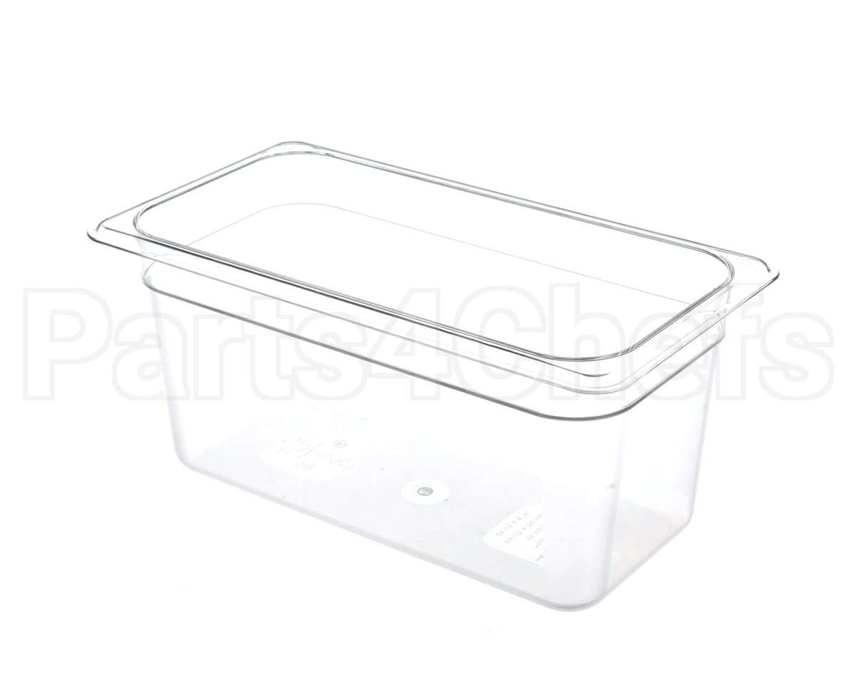 26415 Prince Castle Pan 1/3 Size 6In Deep Plastic