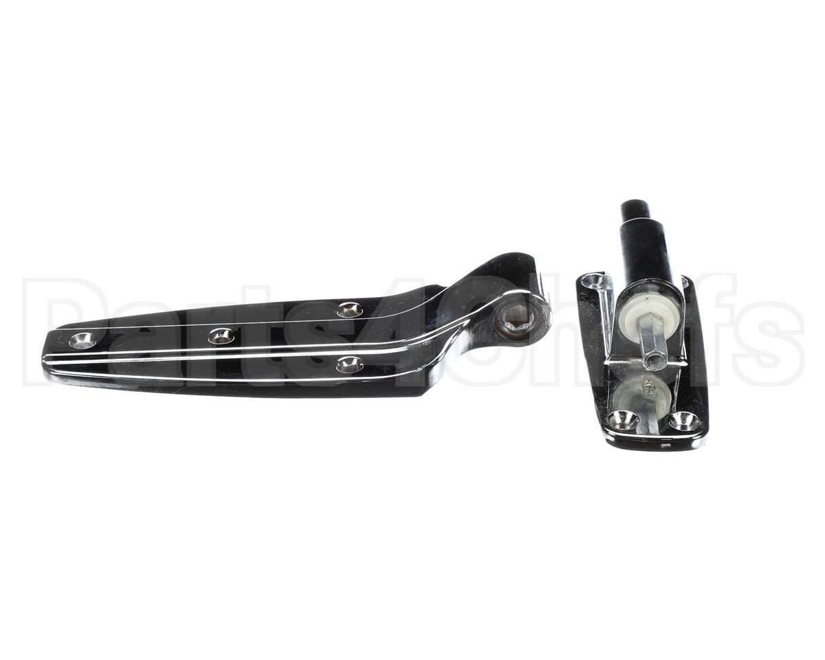 28 Imperial Brown Jshape Hinge- 1248-Flush- Chrome
