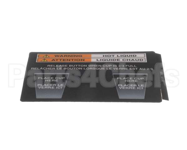 28328.7005 Bunn Decal,Cup Placement-Fmd2