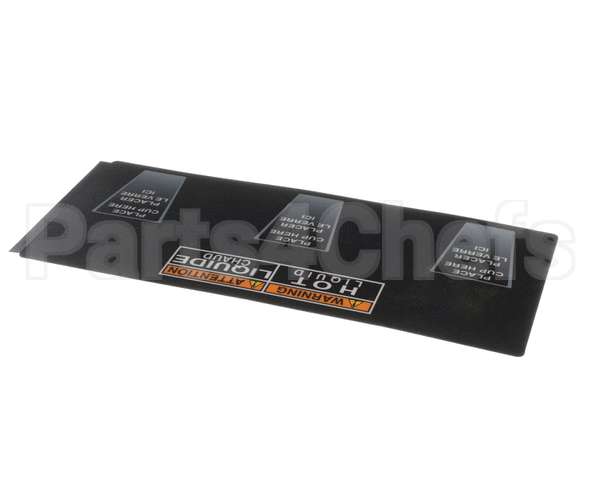 28328.7013 Bunn Decal,Cup Placement Imix-3 Pc Eng/Fre
