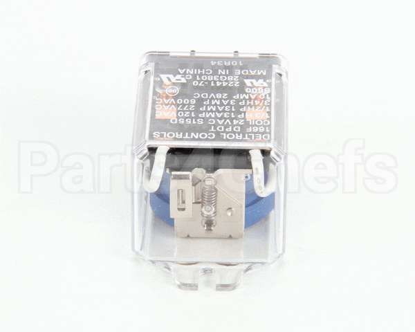 28G38 Lennox Plug-In Relay, Dpdt, 24 Vac Coil, 13 Amp