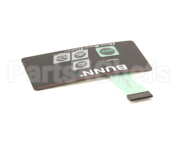29006.0001 Bunn Switch, Membrane 3-Warmer Left