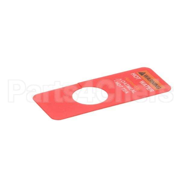 29007.0003 Compatible Bunn Decal, Hot Water Mcdonalds