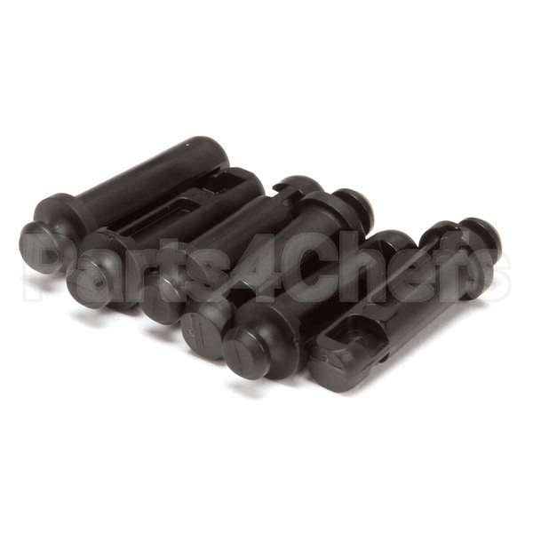 29164.1000 Compatible Bunn Stem, Faucet Blk Plastic 6Pk