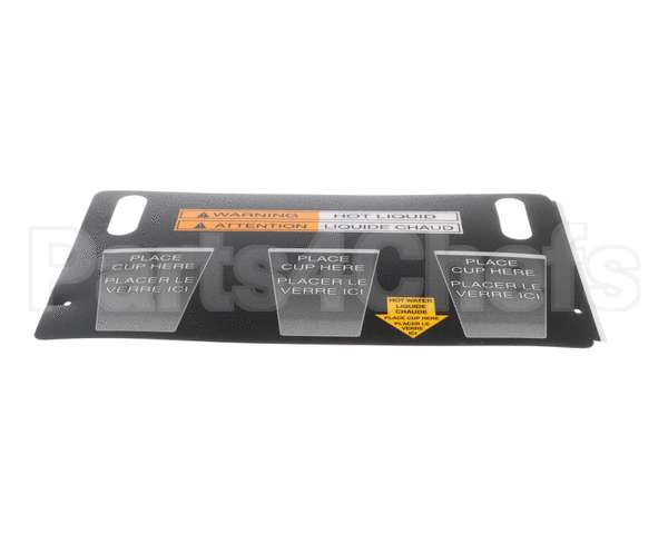 29216.7001 Bunn Decal Cup Placement Fmd Dbc-Hwv Eng/Frh