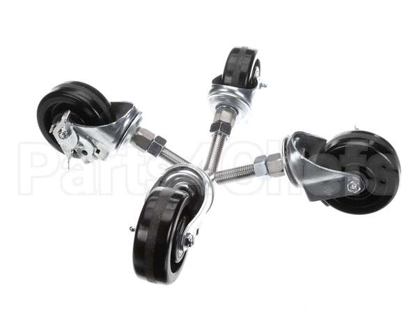 2954.SET4 Hardt Caster Swivel 4 Adj.c/Set Blaz