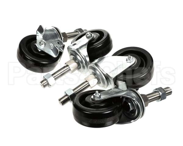 2954.SET4.S Hardt Caster Swivel 4 Adj C/Set Blaze/35