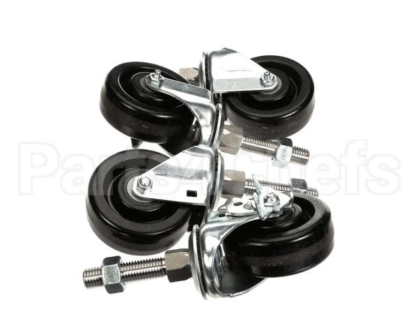 2954.SET4.S Hardt Caster Swivel 4 Adj C/Set Blaze/35