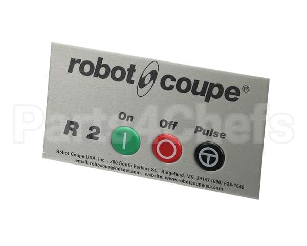 29985 Robot Coupe Switch Panel R2(Nlp) Assembly