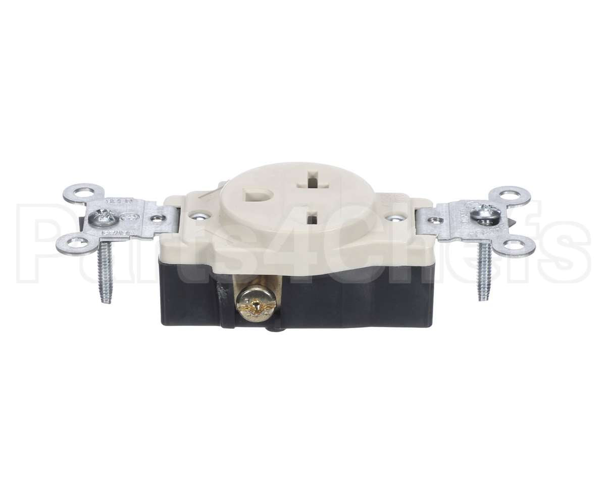 2E-1607200 Apw Wyott Receptical, Single 6-20R, 250V 20A