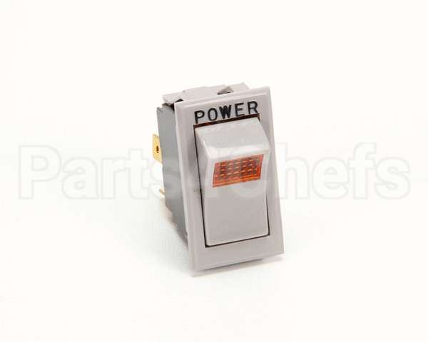 2E-35127 Wells Switch Rkr Plstc,Amber Lt